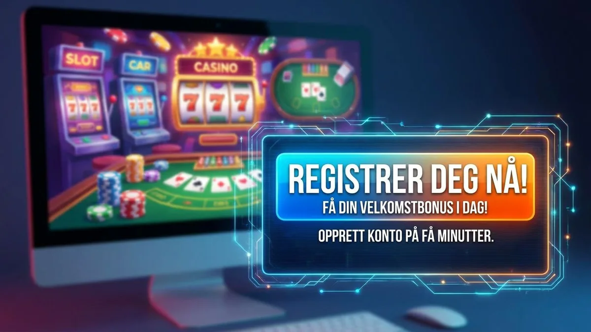Registrer deg med bonus